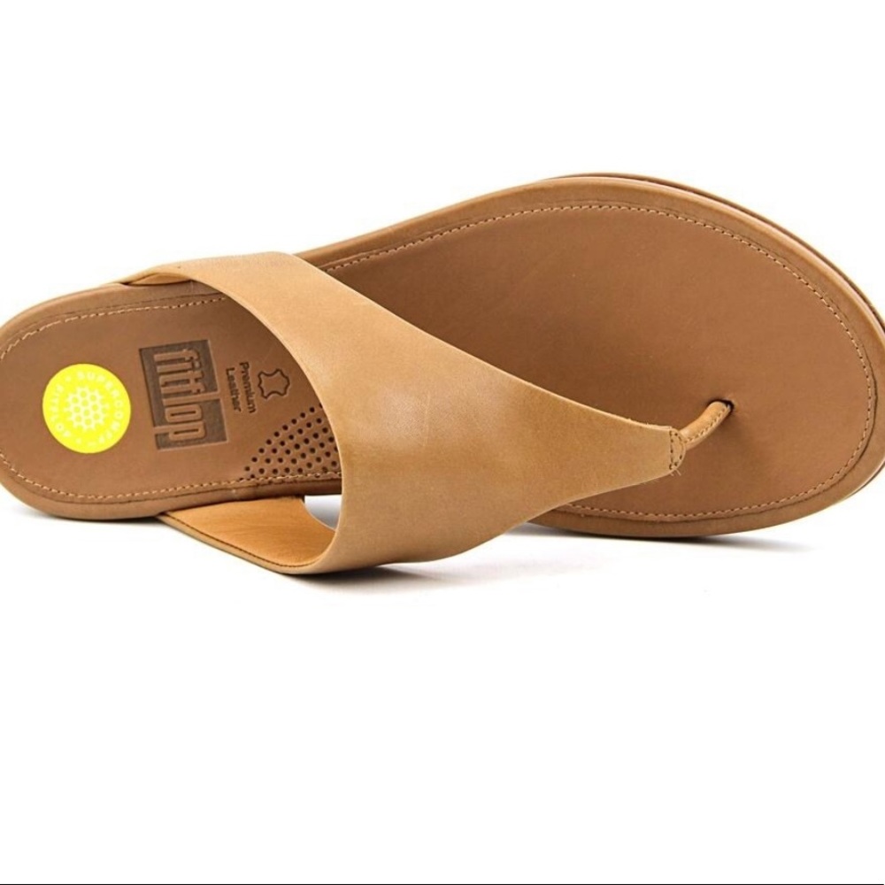 FitFlop Banda Leather Toe-Post Sandal (w/ BOX!)